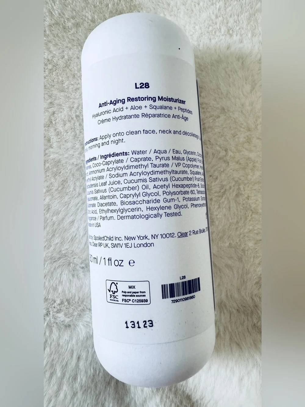 Spoiled Child Anti Aging Moisturizer - NIP